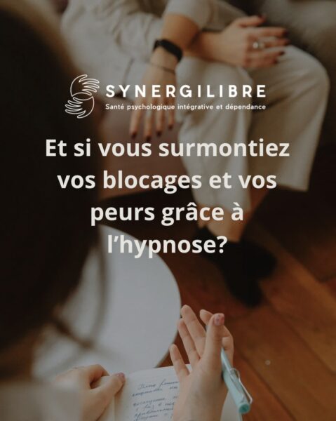 SynergiLibre, téléconsultations en psychologie, relation d'aide et hypnose pour les problèmes personnels, de couple, de santé mentale et de dépendance