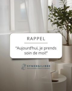 SynergiLibre, téléconsultations en psychologie, relation d'aide et hypnose pour les problèmes personnels, de couple, de santé mentale et de dépendance