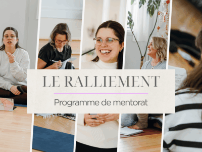 Programme de mentorat Le Ralliement