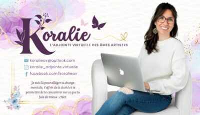 Koralie L'Adjointe Virtuelle des âmes artistes